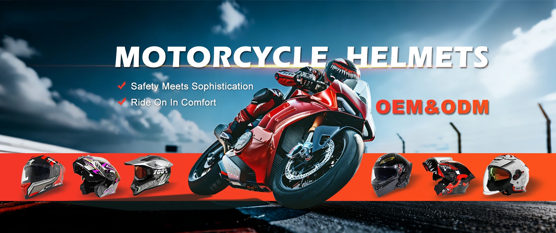 Producent kasków motocyklowych w Chinach
