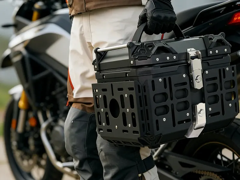 Jaki typ motocykla nadaje się do bardzo dużego bagażnika motocyklowego?
