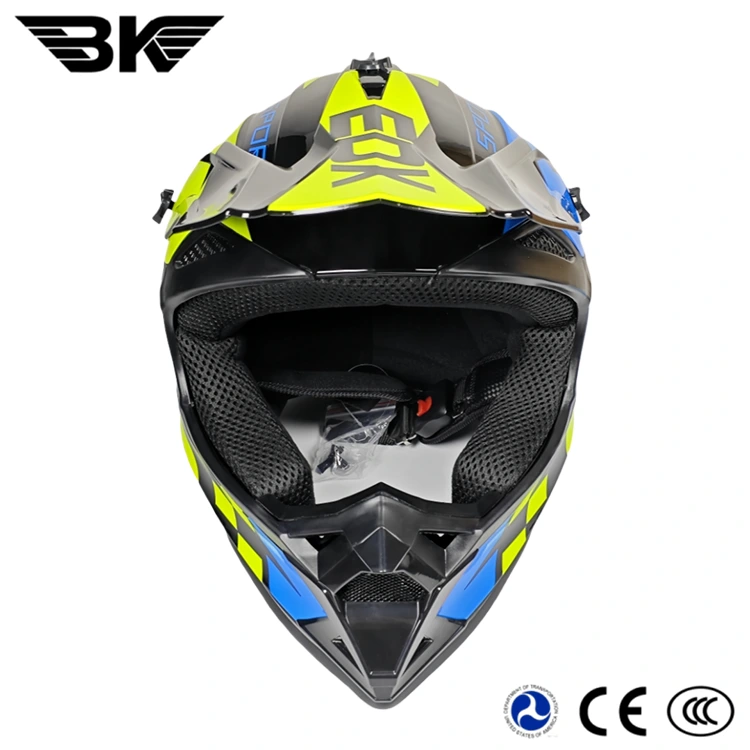 Kask motocyklowy terenowy