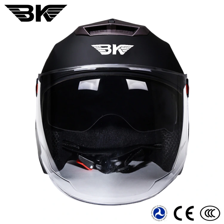 Kaski motocyklowe 3/4 unisex z wizjerem